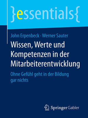 cover image of Wissen, Werte und Kompetenzen in der Mitarbeiterentwicklung